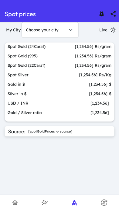 Screenshot #2 pour India Gold Silver MCX Prices
