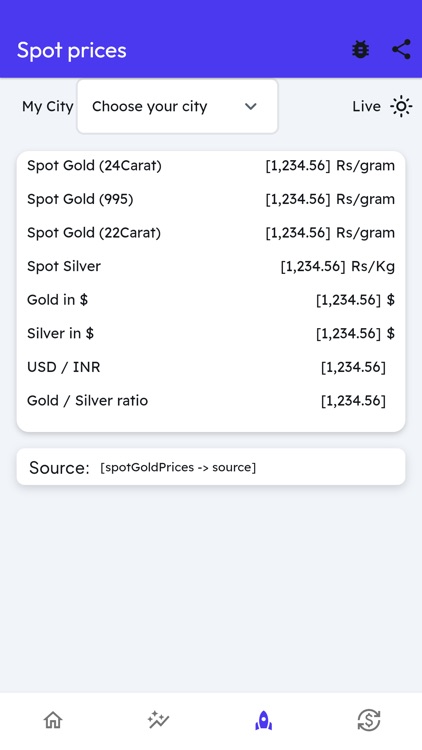 India Gold Silver MCX Prices