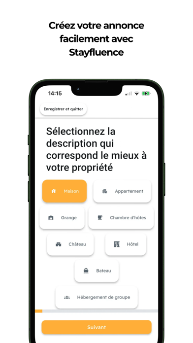 Stayfluence Screenshot