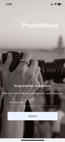 PhotoWhere - Snap Smarter Screenshot 2 of 7