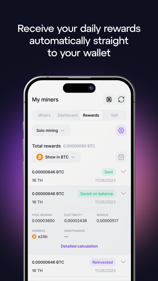 #5. GoMining - Mining App (iOS) Podle: Yucca Digital