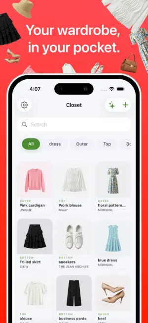 MyOutfit - Closet Manager screenshot 1