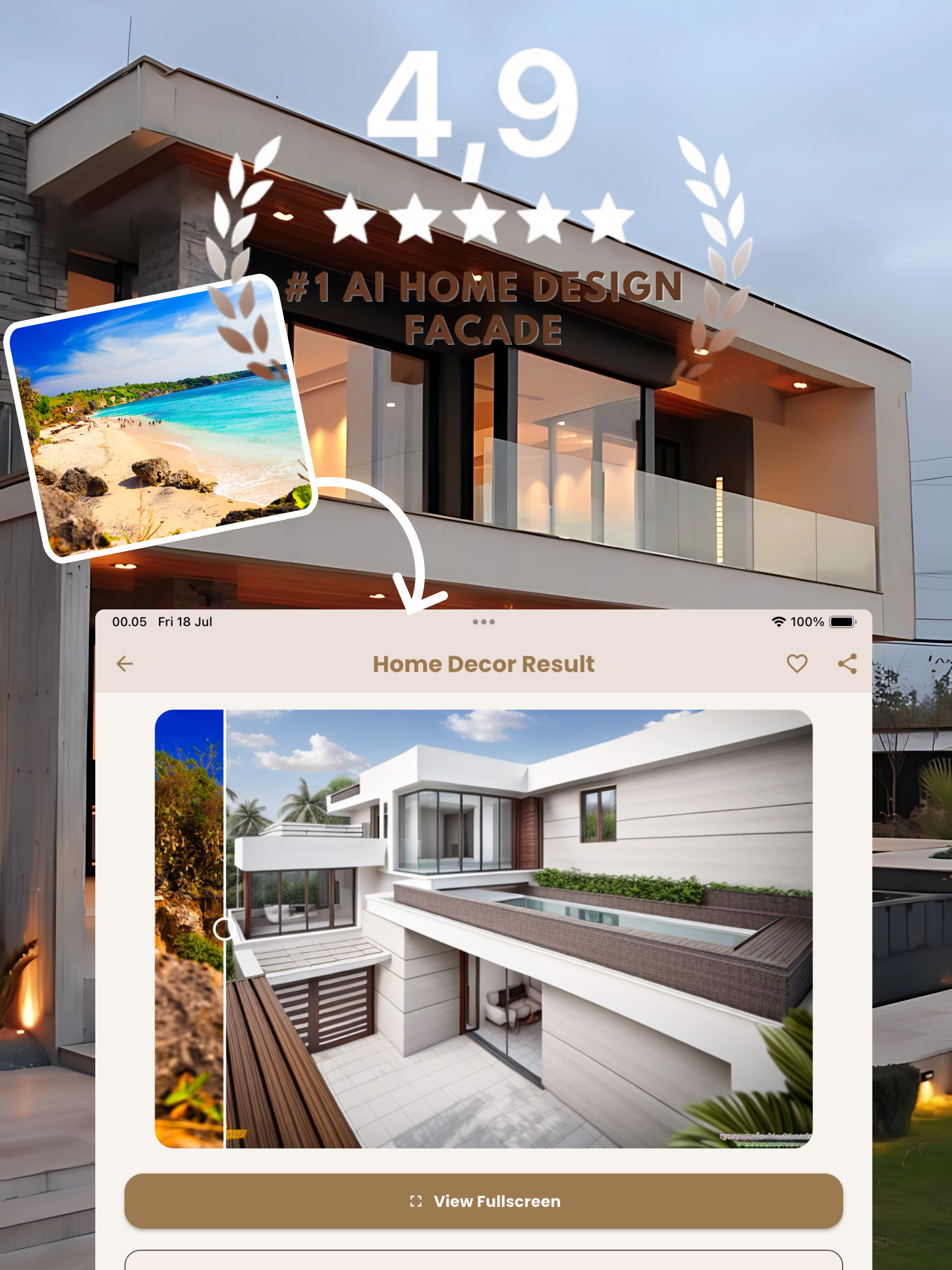 AI Home Design Landscape