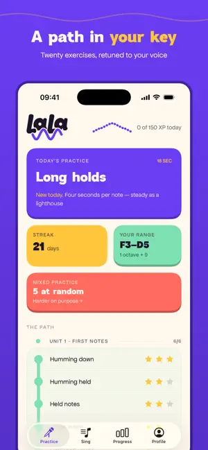 Lala: Learn to Sing screenshot 3