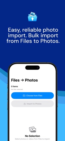 Files to Photos iPhone screenshot