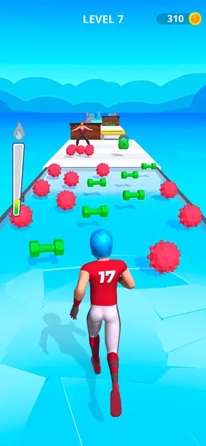 Twerk Race 3D — Fun Run Game iPhone screenshot 2