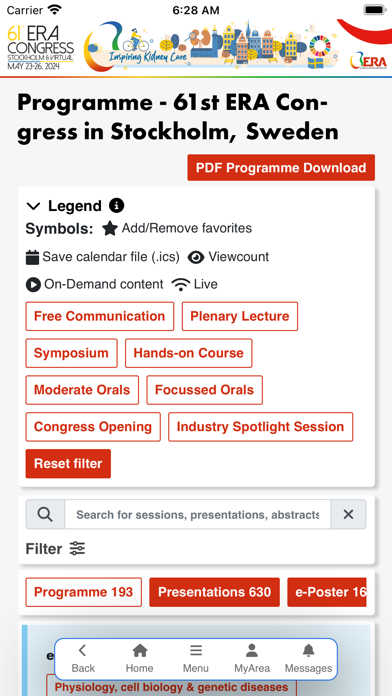 ERA Congress Screenshot