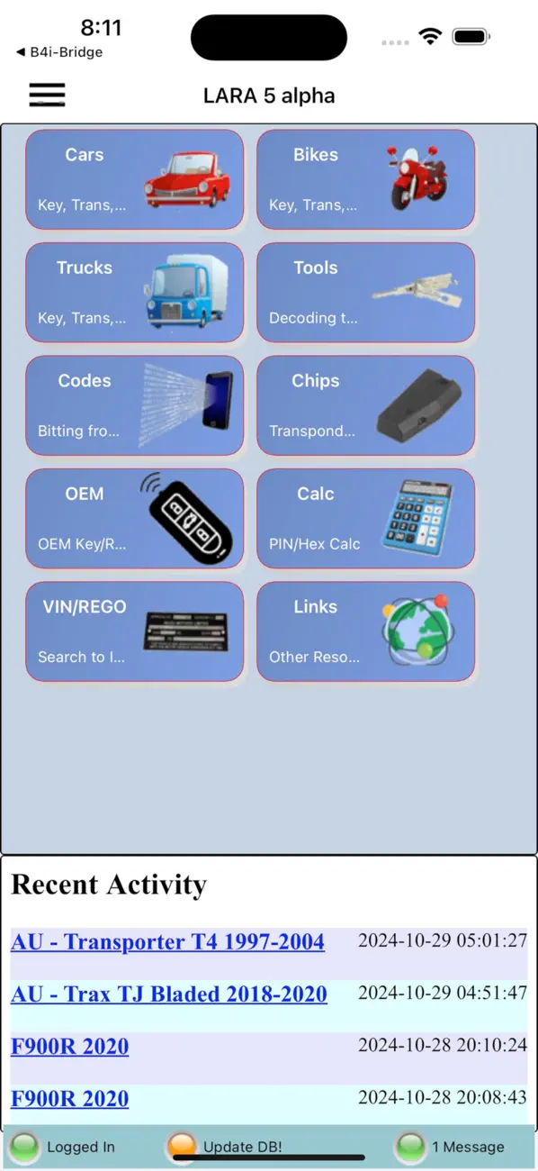 #1. LARA Lock Reader Assistant (iOS) Ved: Tony Steward