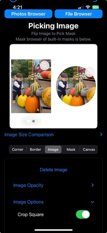 RoundedPic screenshot