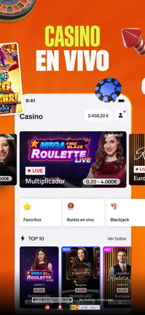 Luckia Apuestas y Casino iPhone screenshot 3