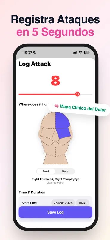 Migraine Tracker: Relief AI screenshot 2 of 6