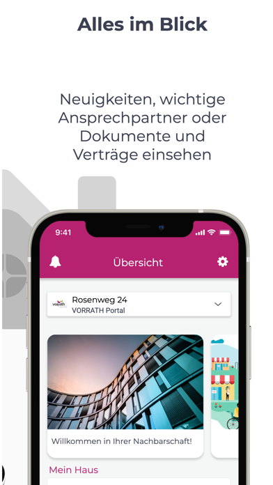 VORRATH Gruppe Kundenportal screenshot