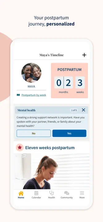 Ovia Cycle & Pregnancy Tracker: Screenshot 5 von 8