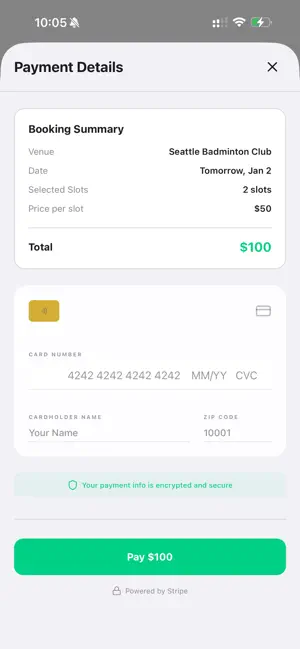 Play - Book Sports Venues screenshot 2