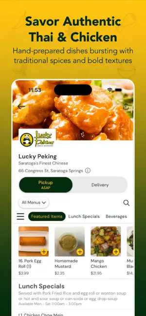 Lucky Peking Saratoga screenshot 2