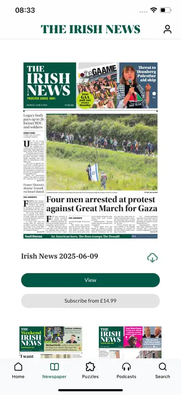 The Irish News Digital Edition screenshot 3 of 10