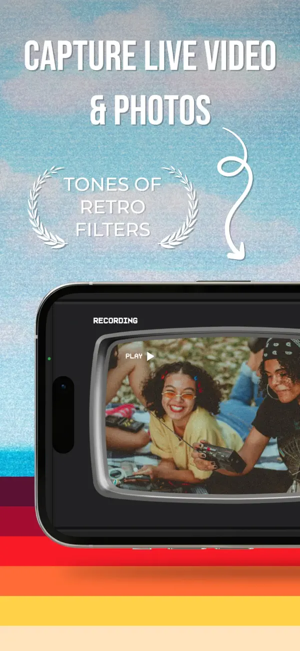 #4. 90s Retro And Cam Recorder App (iOS) By: Top Cool Apps LLC