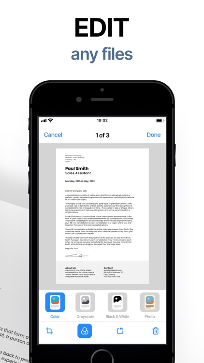 PDF Converter Cam Scanner AI
