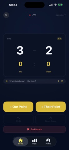 PADA: Padel Shot Tracker Screenshot 2 of 5