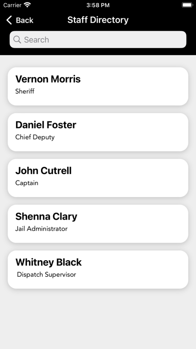 Calhoun County Sheriff AR Screenshot