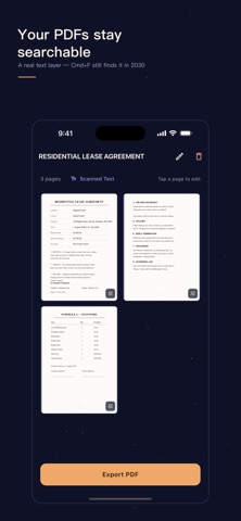 Oda Scanner: Docs to PDF, OCR screenshot