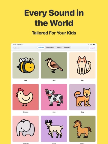 Kids Learn Sounds iPad screenshot
