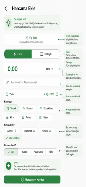 Ortak Kasa screenshot 3