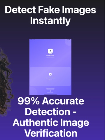 FakeSpot : AI Image Detector iPad screenshot