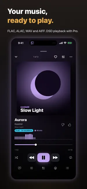 Vivace: Lossless FLAC Player screenshot 1
