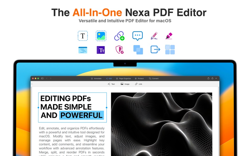 #1. NexaPDF - PDF Editor & Reader (macOS) 由: 喆 陈