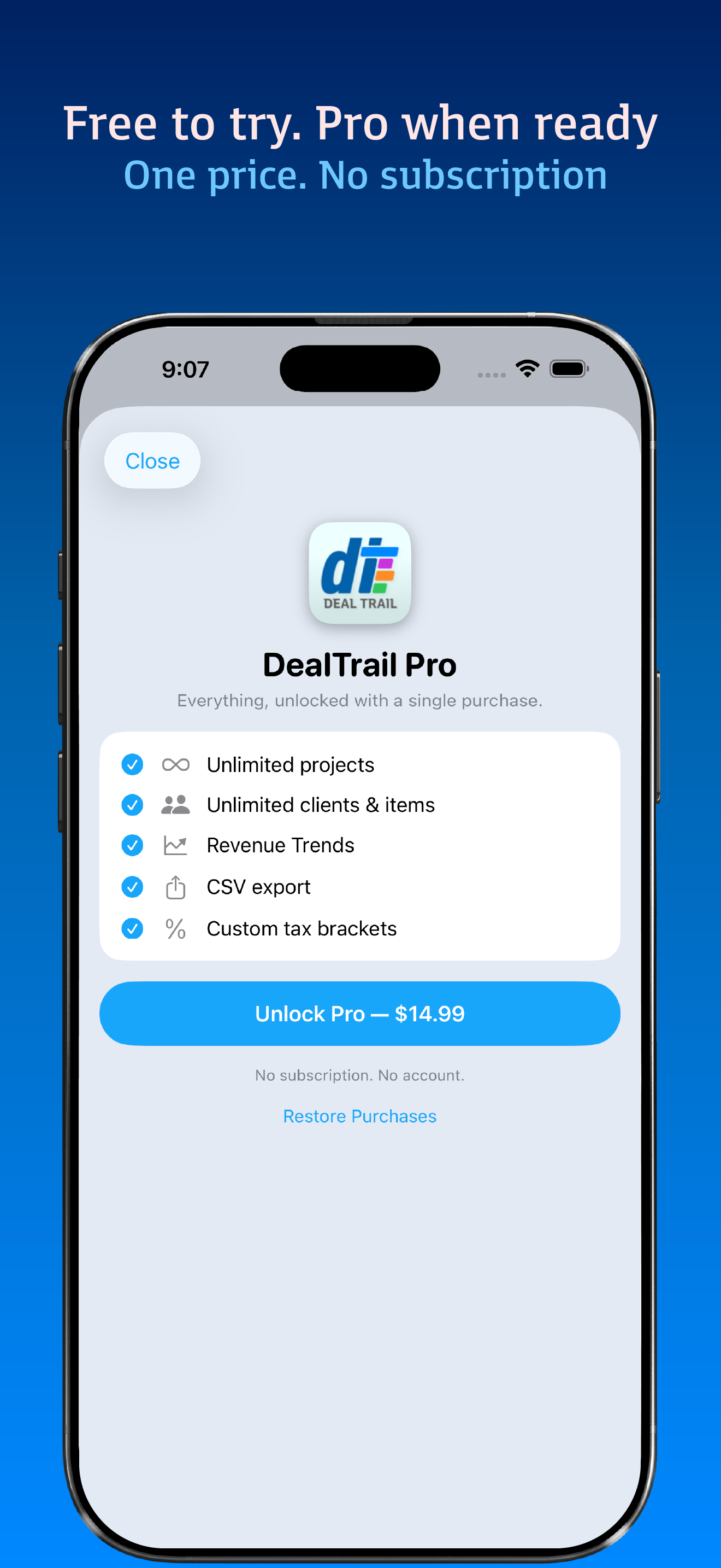 DealTrail - Project Tracker screenshot 8