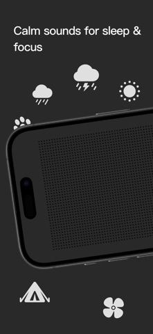 Static FM: White Noise Machine iPhone screenshot