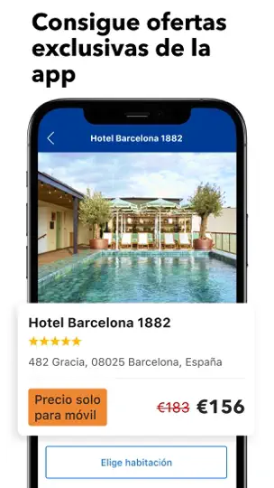 Captura de pantalla de Booking.com - Ofertas De Viaje en iPhone 6