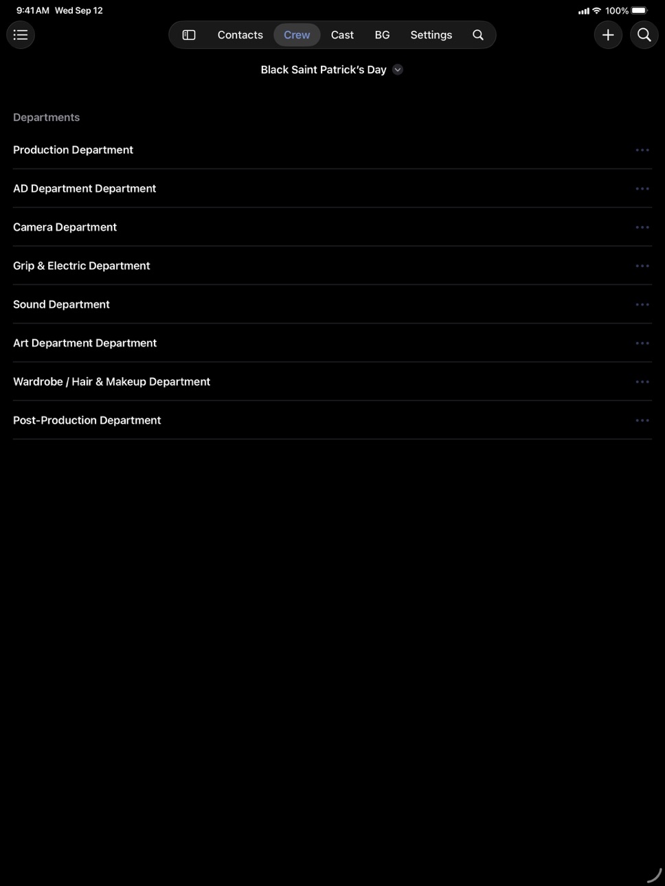 iPad screenshot