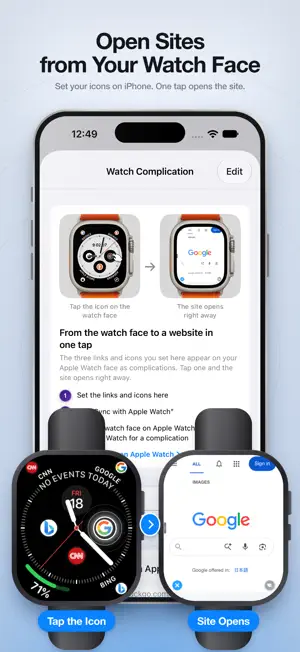 Browser Watch - Wrist Search screenshot 2