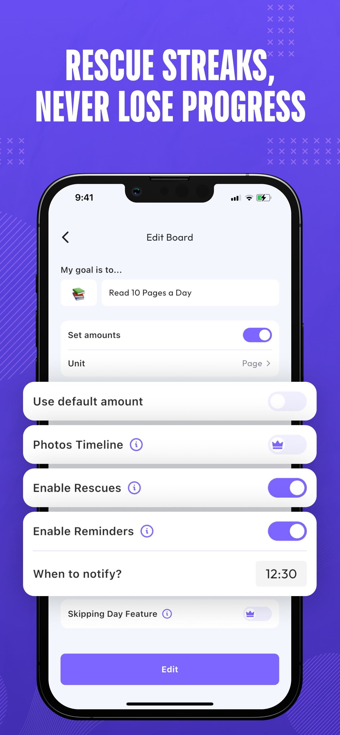 AnyGoal - Habits Tracker screenshot 3