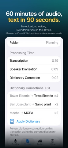 Lightning Notes - AI Recorder Screenshot 2 of 7