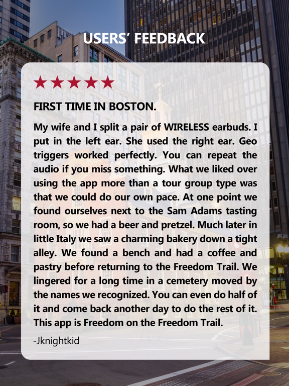 Screenshot #6 pour Freedom Trail Boston Guide