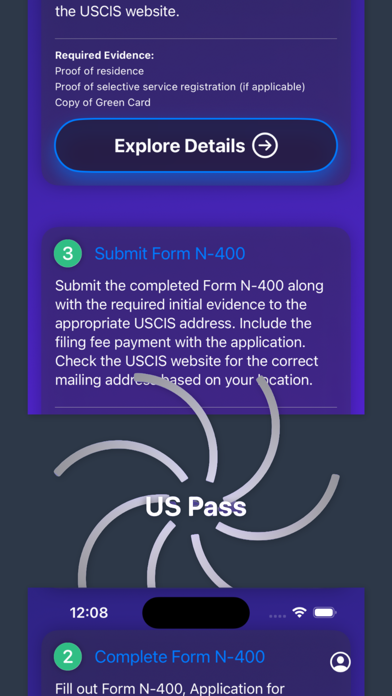 US Pass Screenshot