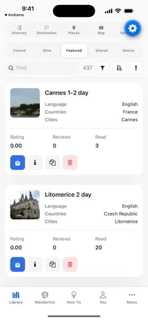 Andiamo Places screenshot 4