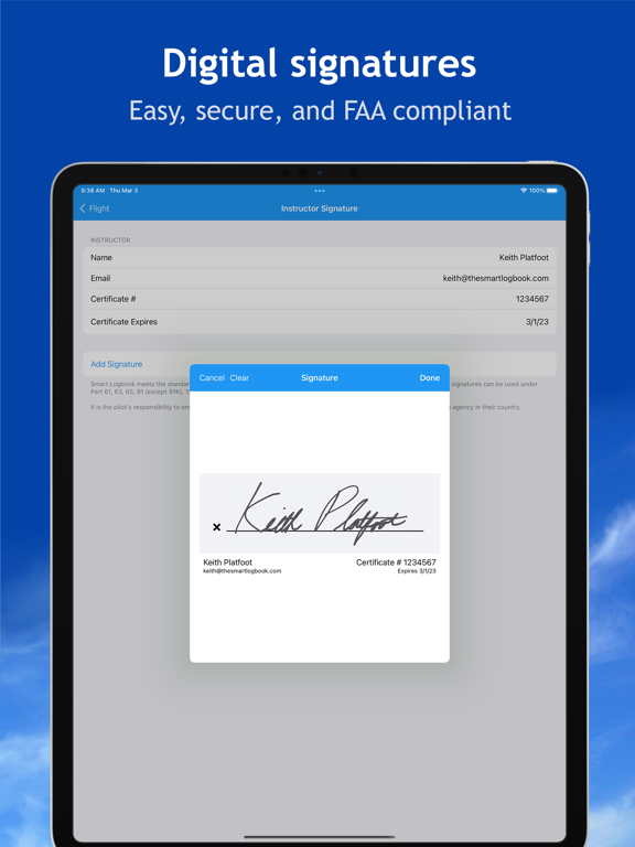 Smart Logbook iPad screenshot 4 - Productivity app