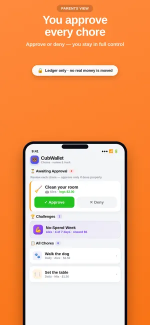 CubWallet: Kids Money Tracker screenshot 4
