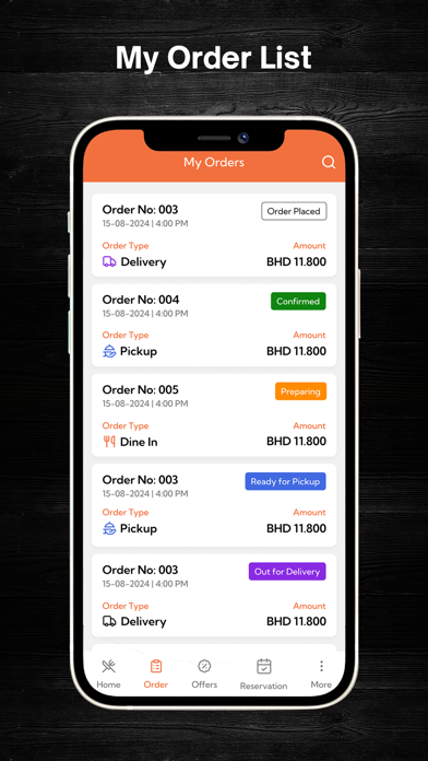 Chongs Foods Screenshot