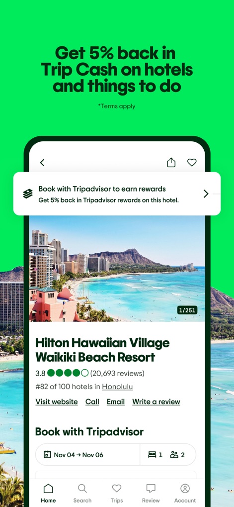 Tripadvisor: Plan & Book Trips - Booking Benefits