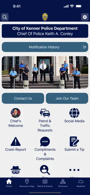 Kenner Police Department LA screenshot 1