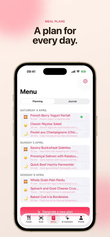 Alimentation Grossesse MomEats screenshot 6 of 8