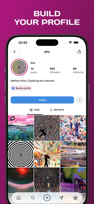 Pinkleap — Bluesky & Mastodon screenshot 2