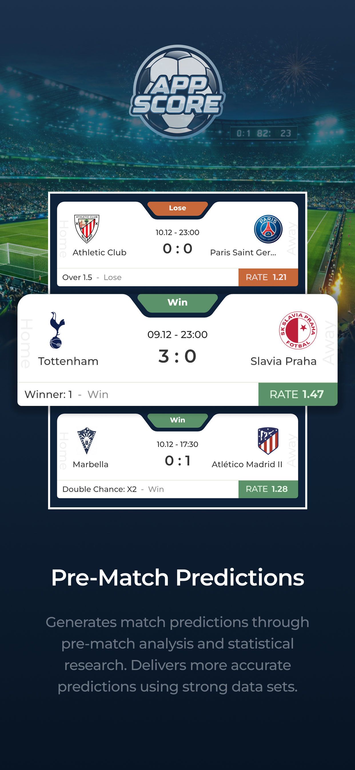 AppScore: Football Predictions