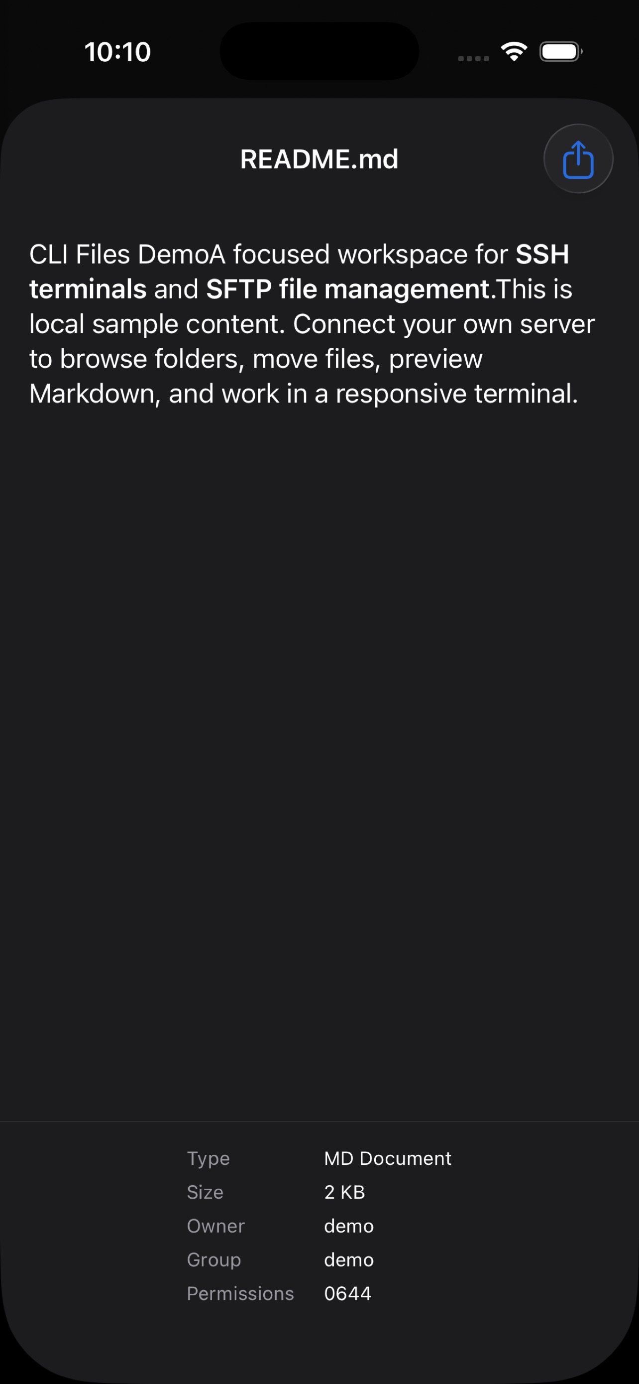 Screenshot 4 of CLI Files