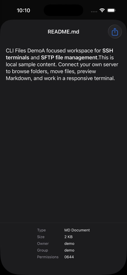 #4. CLI Files (iOS) Af: OpenBigger